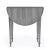Glenview Gary Pembroke Side Table, Gray For Sale In Chicago - Image 6 of 10