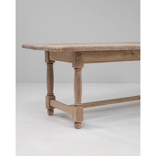 20th Century French Oak Dining Table For Sale - Image 4 of 18