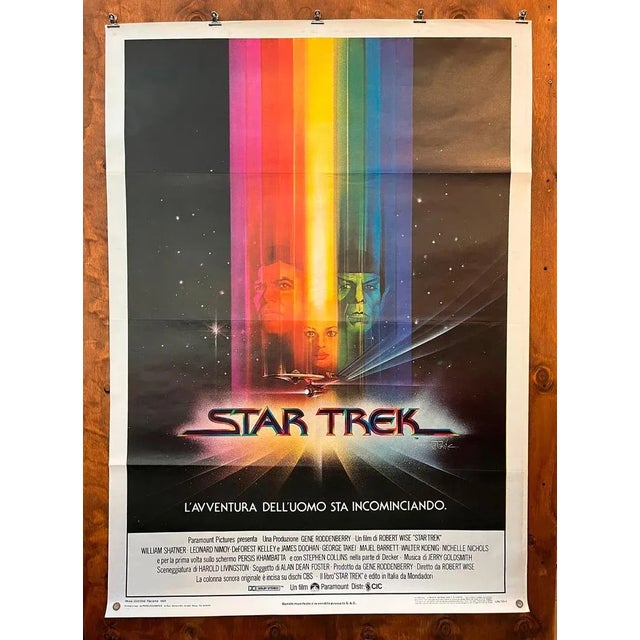 Italian Star Trek Film Poster, 1980s For Sale - Image 10 of 10