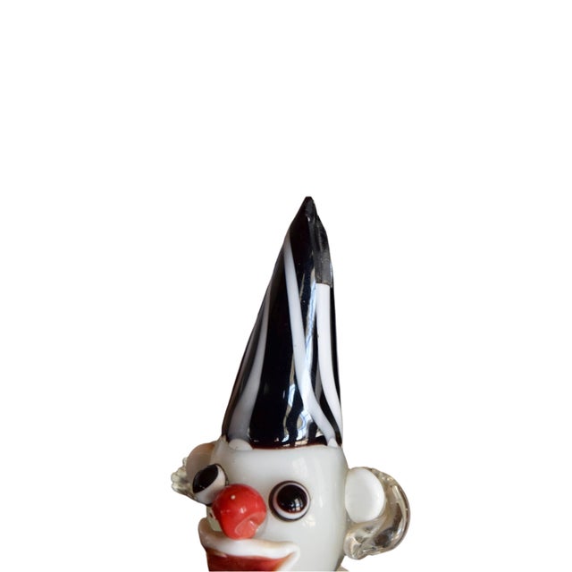 Italian 1980s Italian Murano Clown Glass Decanter For Sale - Image 3 of 9
