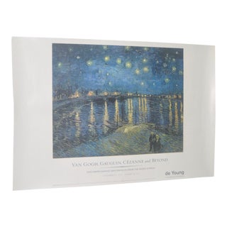 "Van Gogh, Gauguin, Cezanne and Beyond" Exhibition Poster For Sale