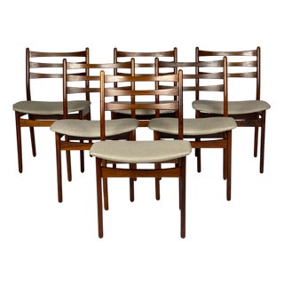 Danish Rosewood Chairs, 1960s, Set of 6 For Sale