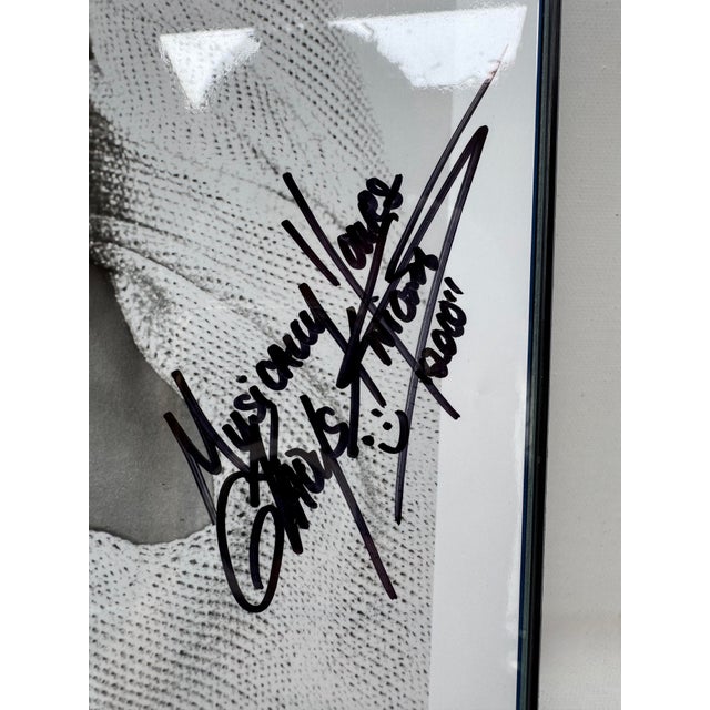 Gladys Knight signed black-and-white promotional photograph issued by Many Roads Records. Signed boldly in black marker...