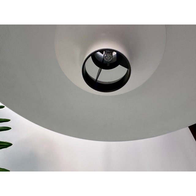 Scandinavian Postmodern Height-Adjustable Aluminium Halogen Hanging Lamp, 1980s For Sale - Image 9 of 14