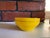 Mid 20th Century Vintage Yellow Enamel Bowls Set of 2 – Mid Century Kitchenware For Sale - Image 5 of 12