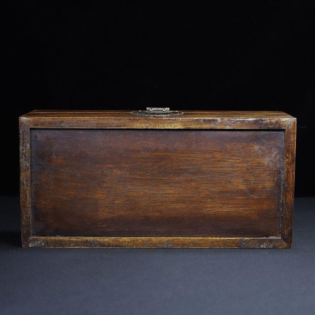 Huali Rosewood Box Inlaid With Mother-of-Pearl Bird Motif For Sale - Image 9 of 10