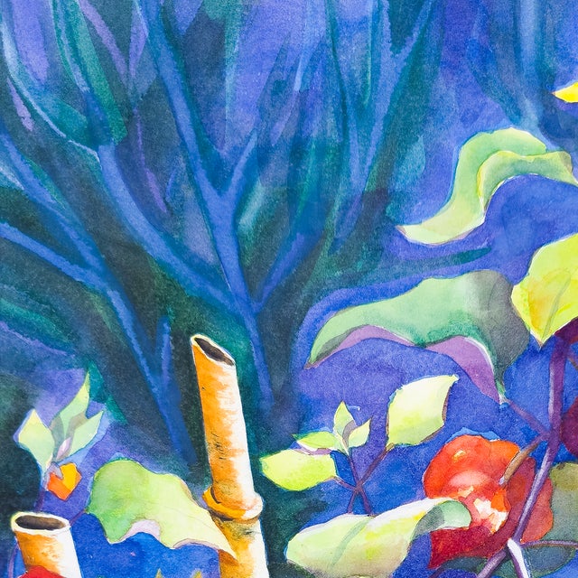 Illustration Chinese Lantern #5 - Tomoko Parry, C. 1990s For Sale - Image 3 of 11