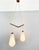Danish Teak Hanging Light in White Opaline Glass, 1960s For Sale - Image 13 of 13