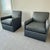 Contemporary Pair of Gray Lee Industries Swivel Chairs For Sale - Image 3 of 15