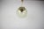 Made in czechoslovakia made of glass, brass with aged patina 1x e27 or e26 bulb us wiring compatible good original...