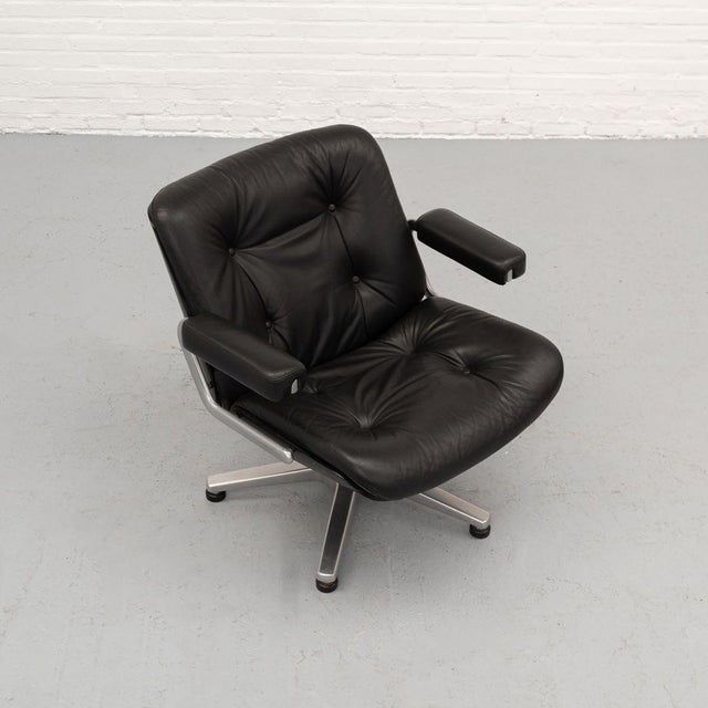 Swivel Lounge Chair by Karl Dittert for Stoll Giroflex, 1970s For Sale - Image 6 of 13