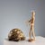 Septarian stone sculpture depicting a turtle. Made in Europe. This piece is attributed to the mentioned designer/maker. It...