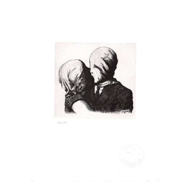 René Magritte, Les Amants The Lovers, 2003, Paper For Sale - Image 9 of 9