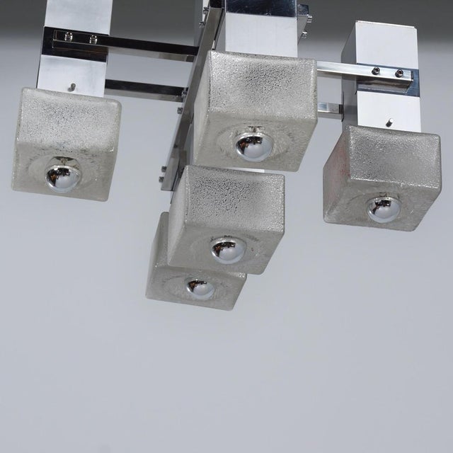 Silver Italian Cube Pendant by Gaetano Sciolari, 1970s For Sale - Image 8 of 11