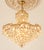 Hollywood Regency Large Hollywood Regency Crystal Chandelier, Italy, 1965-1975 For Sale - Image 3 of 5