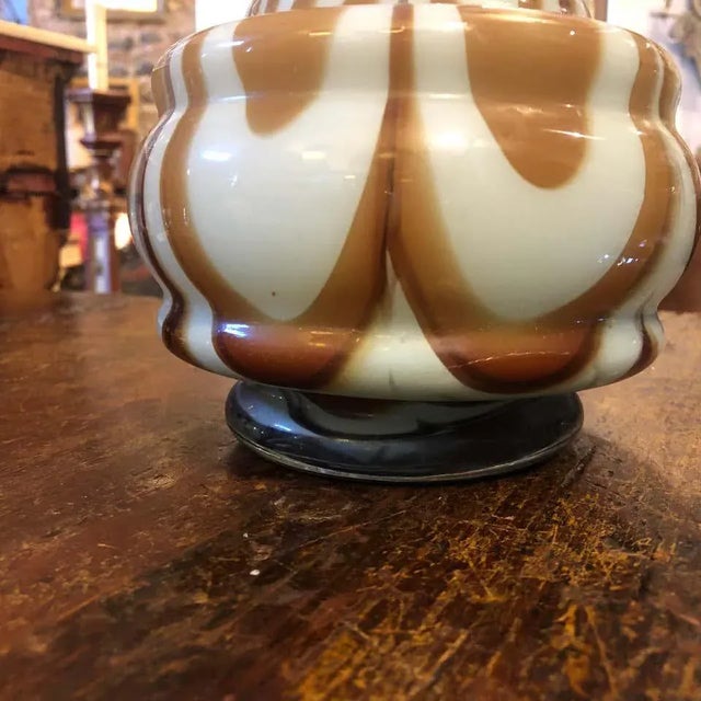 1970s Italian Vintage Carlo Moretti Opaline Vase For Sale - Image 6 of 11