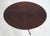 1990s Baker Colonial Williamsburg Mahogany Tilt Top Occasional Table For Sale - Image 5 of 14