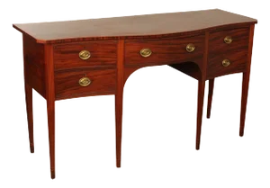 Antique American Hepplewhite Mahogany Sideboard