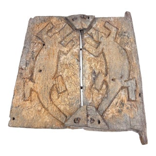 Early 20th Century Dogon Granary Door Mali For Sale