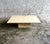 Vintage Travertine Coffee Table with Brass Rim, France, 1980s For Sale - Image 11 of 11