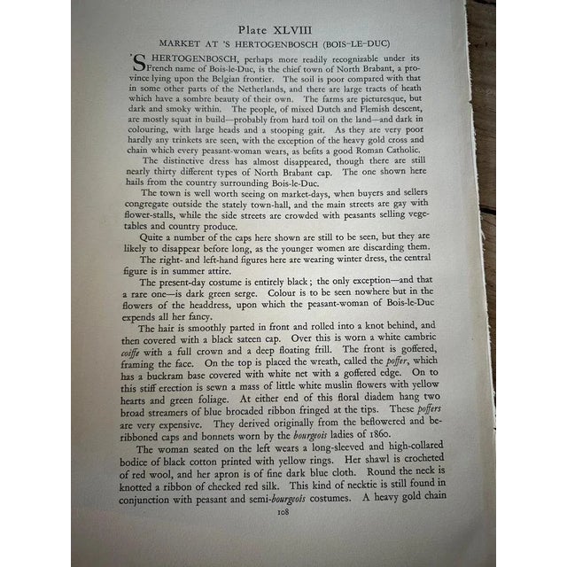 Traditional Market Scene in S Hertogenbosch, 1890, Paper For Sale - Image 8 of 10