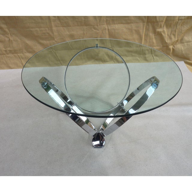Ronald Schmitt Table Basse in Circles by Knut Hesterberg from Ronald Schmitt, 1960s For Sale - Image 4 of 11