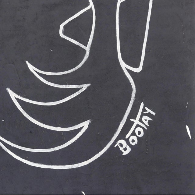 2020s Soul Sacrifice - Abstract Large Organic Shape Original Artwork on Canvas by Rue Bootay For Sale - Image 5 of 9