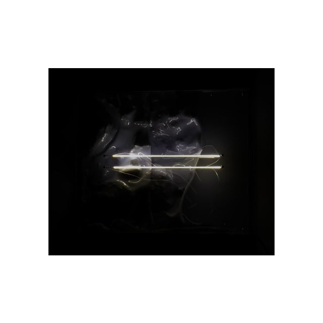 Light Sculpture Groundlines Lost Surface by Joachim Ramin for Early Light For Sale - Image 4 of 8