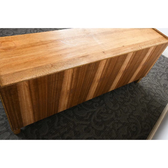 Vintage 1970s Danish Oak Sideboard in the Style of Henning Kjærnulf For Sale - Image 11 of 14