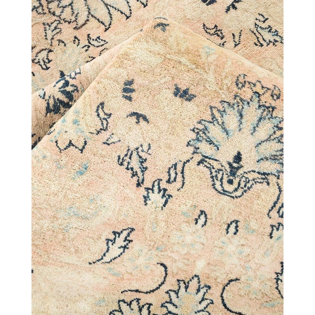 Textile Mogul, One-of-a-Kind Hand-Knotted Area Rug in Beige, 6' 1" x 9' 0" For Sale - Image 7 of 8
