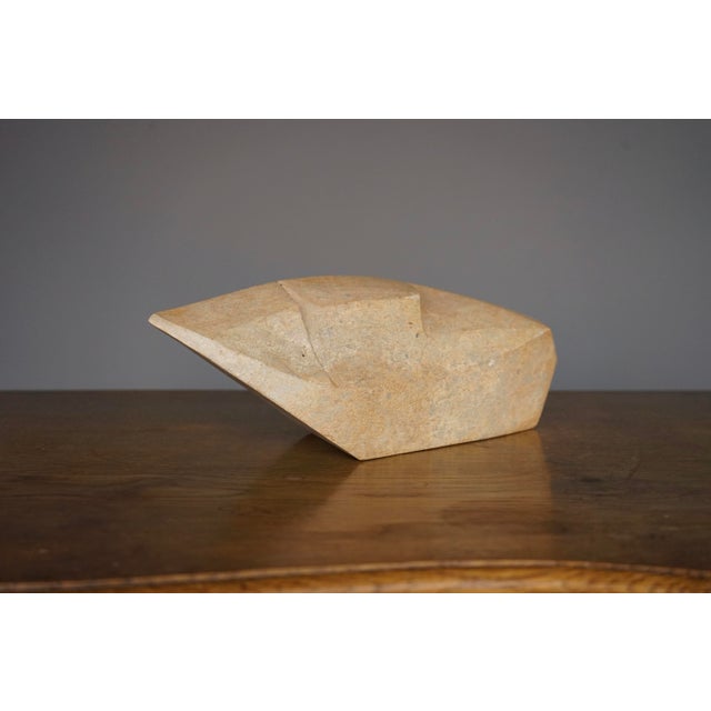 Abstract Anthroposophical Stone Sculpture, 1970s For Sale - Image 6 of 9