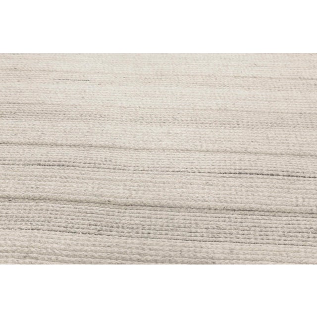 Contemporary Bauer Collection Minimalist Handmade Wool Rug by Doris Leslie Blau For Sale - Image 4 of 7