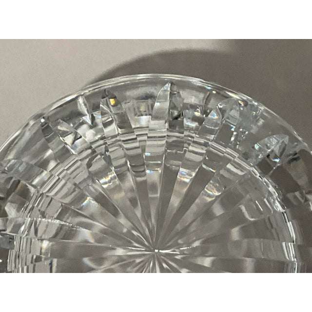 Transparent Vintage Mid 20th Century Waterford Crystal Ashtray For Sale - Image 8 of 10