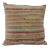 Handmade Striped Turkish Kilim Pillow Cover For Sale