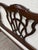Late 20th Century Vintage Queen Size Drexel Heritage 18th Century Classics Headboard For Sale - Image 5 of 11