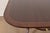 Councill Furniture Georgian Banded Mahogany Double Pedestal Extension Dining Table, Newly Refinished For Sale - Image 10 of 14