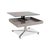 Ronald Schmitt Glass Grey Coffee Table with Manual Function and Storage Compartment in Plastic Decor by Ronald Schmitt For Sale - Image 4 of 13