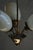 Vintage Three-Arm Chandelier in Brass and Glass by Paavo Tynell for Idman OY, 1940s For Sale - Image 4 of 16