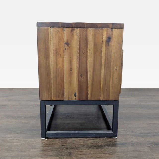 2010s Pair of West Elm Logan Nightstands For Sale - Image 5 of 11