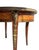 French Antique Oval Inlayed Occasional Table With Inset Marble Top For Sale - Image 3 of 6