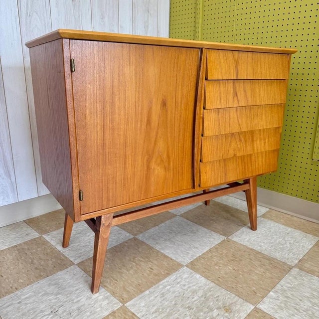 Mid 20th Century Swedish Compact Sideboard For Sale - Image 4 of 8
