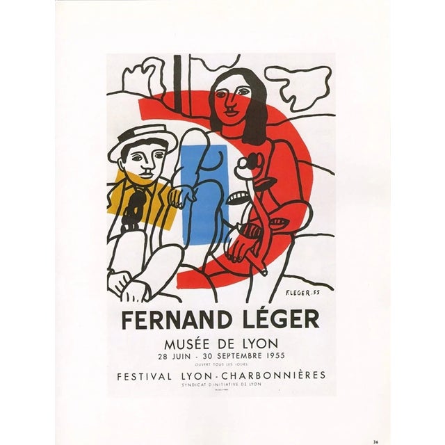 Artist: Fernand Leger Country: France Title: Expo Leger 1956 Medium: Lithograph - 36 Paper size: 12.50 x 9.50 inch...