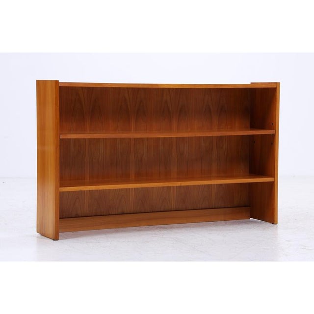 Small Vintage Birch Bookcase, 1960s For Sale - Image 4 of 10