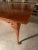 Brown Late 20th Century Vintage Queen Anne Style Extension Dining Table For Sale - Image 8 of 12