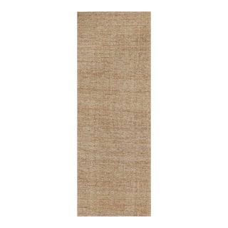 Rug & Kilim’s Contemporary Jute Kilim in Beige-Brown For Sale
