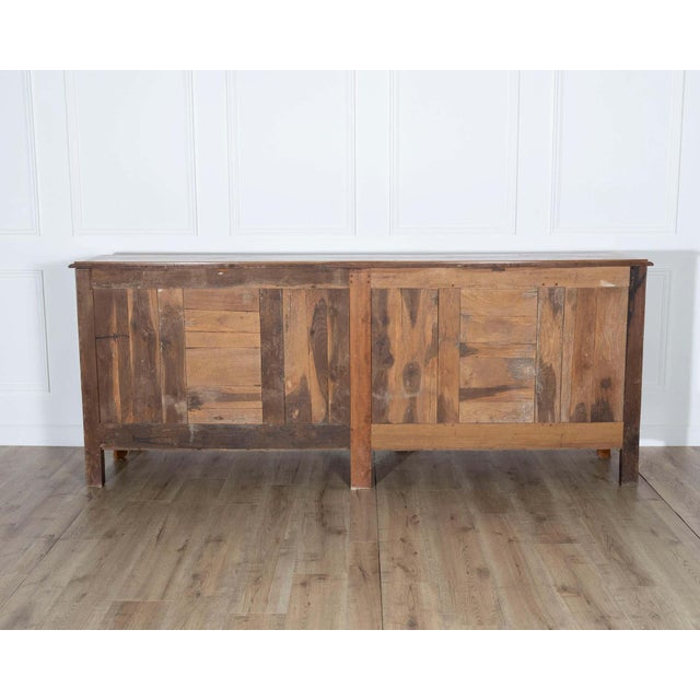 19th Century French Cherry Wood Enfilade with Four Doors For Sale In Atlanta - Image 6 of 8