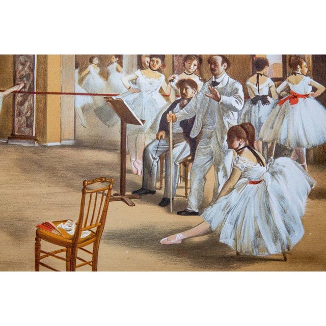 Edgar Degas, Le Foyer de la danse à l'Opéra de la rue Le Peletier, Lithograph For Sale - Image 4 of 7