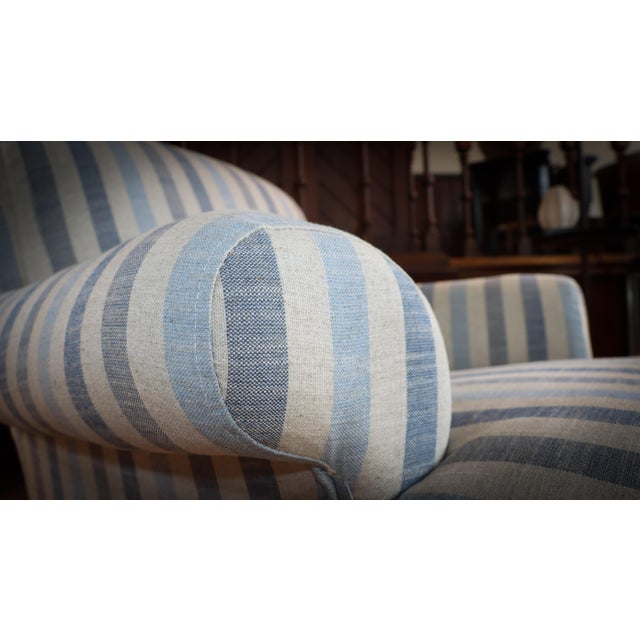 Blue Lounge Chair from Howard and Sons, 2010s For Sale - Image 8 of 18