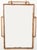 Metal Solid Copper Beveled Mirror For Sale - Image 7 of 7