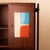 Blue Mid-Century Architectural Auxiliary Cabinet with Secretary and Geometric Inlay, 1960s For Sale - Image 8 of 10